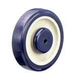 Heavy-duty caster wheel for industrial applications.