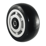 Quality caster wheel for industrial equipment.