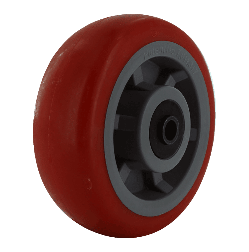 Quality Red Caster Wheel for Industrial Use.