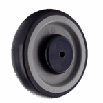 Heavy-duty caster wheel for industrial equipment and furniture.