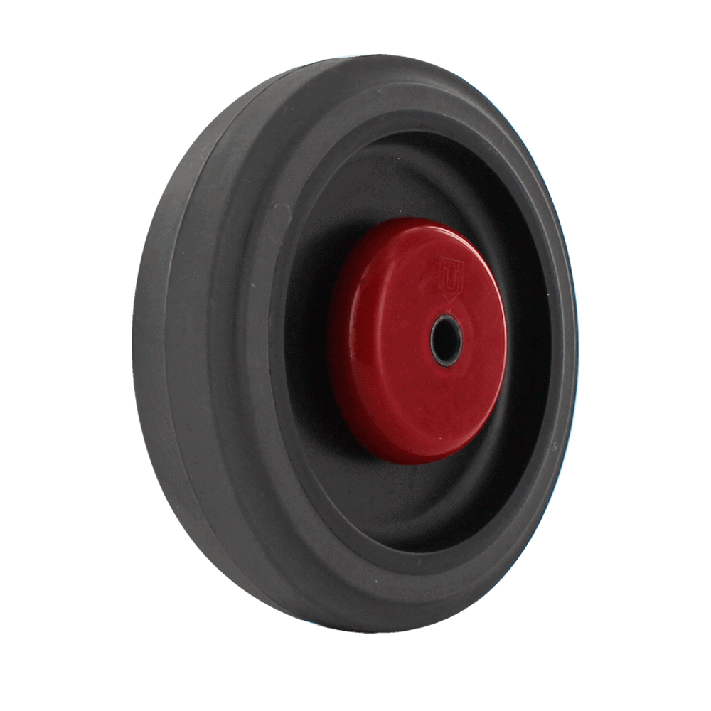 Quality industrial caster wheel for equipment mobility.
