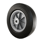 Quality rubber caster wheel for industrial use.