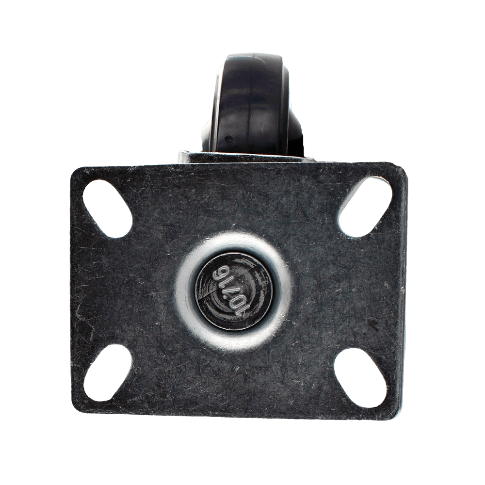 Heavy-duty caster wheel for industrial applications.