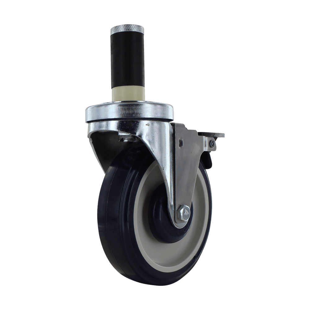 Duty caster wheel for industrial applications.