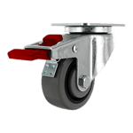 Quality industrial caster wheel for heavy-duty applications.