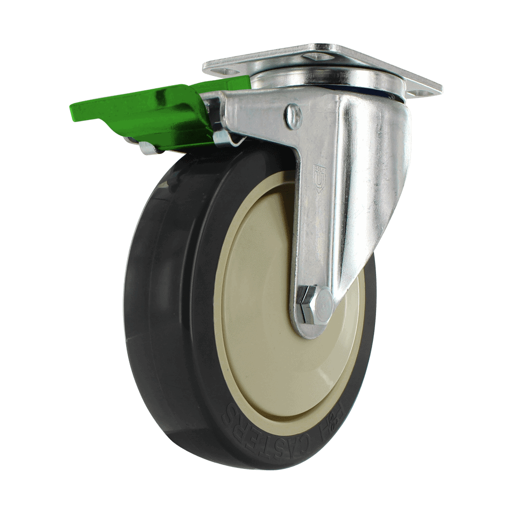 Quality industrial caster wheel for heavy-duty applications.