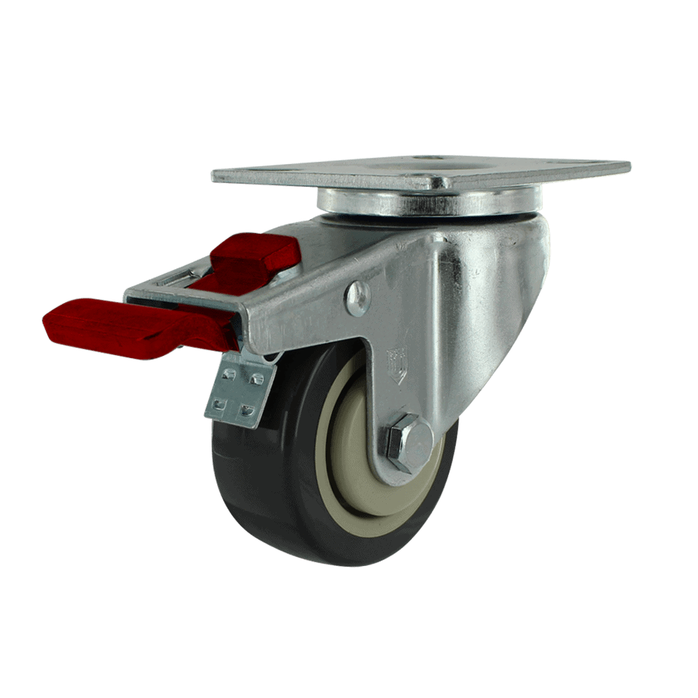 Quality industrial caster wheel for heavy-duty applications.