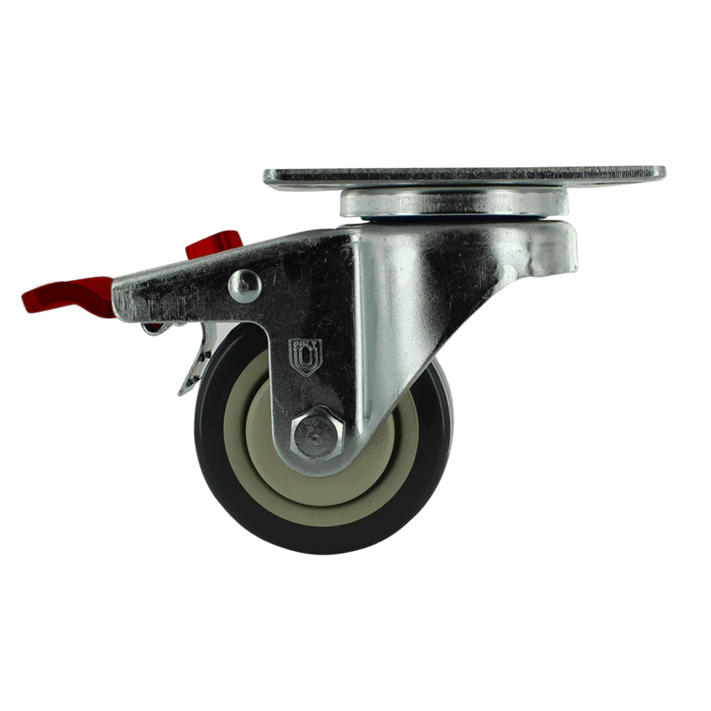 Quality industrial caster wheel for heavy-duty applications.