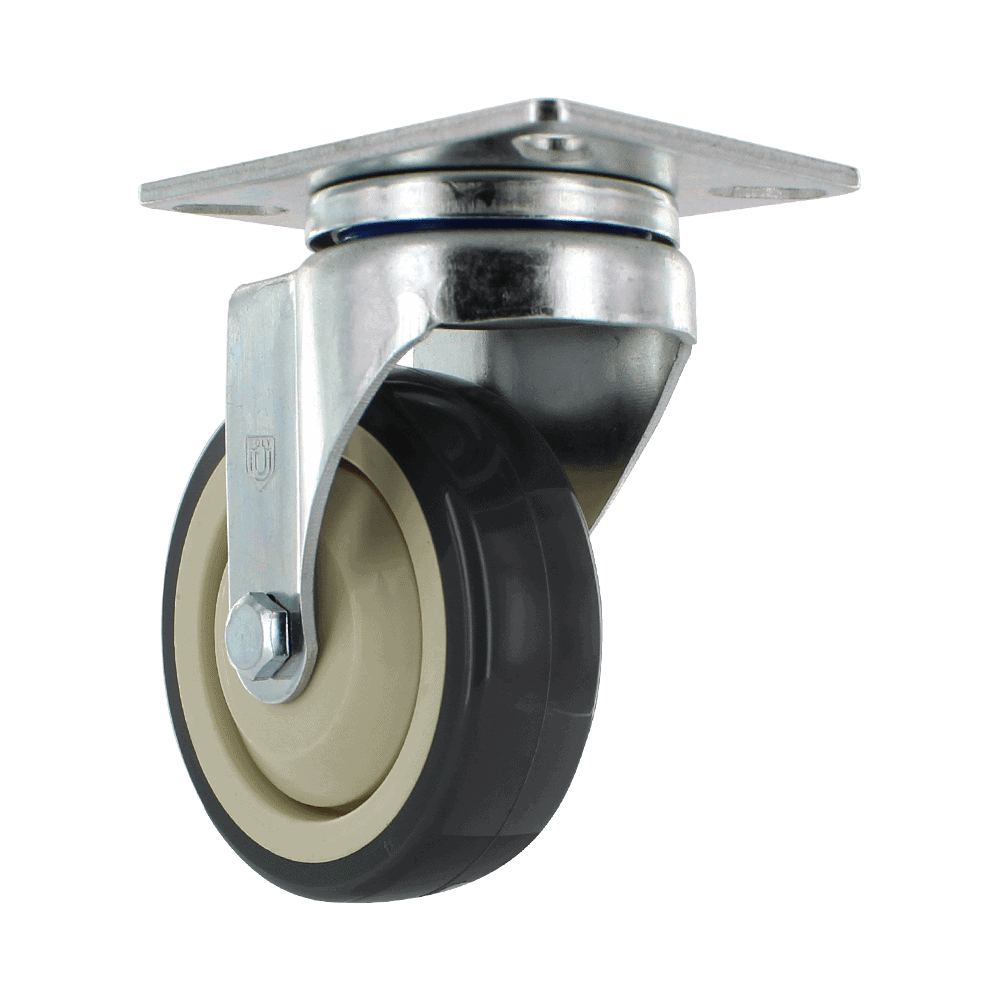 Duty caster wheel for industrial applications.