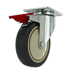 Quality industrial caster wheel for heavy-duty applications.