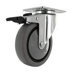 Quality industrial caster wheel for heavy-duty applications.