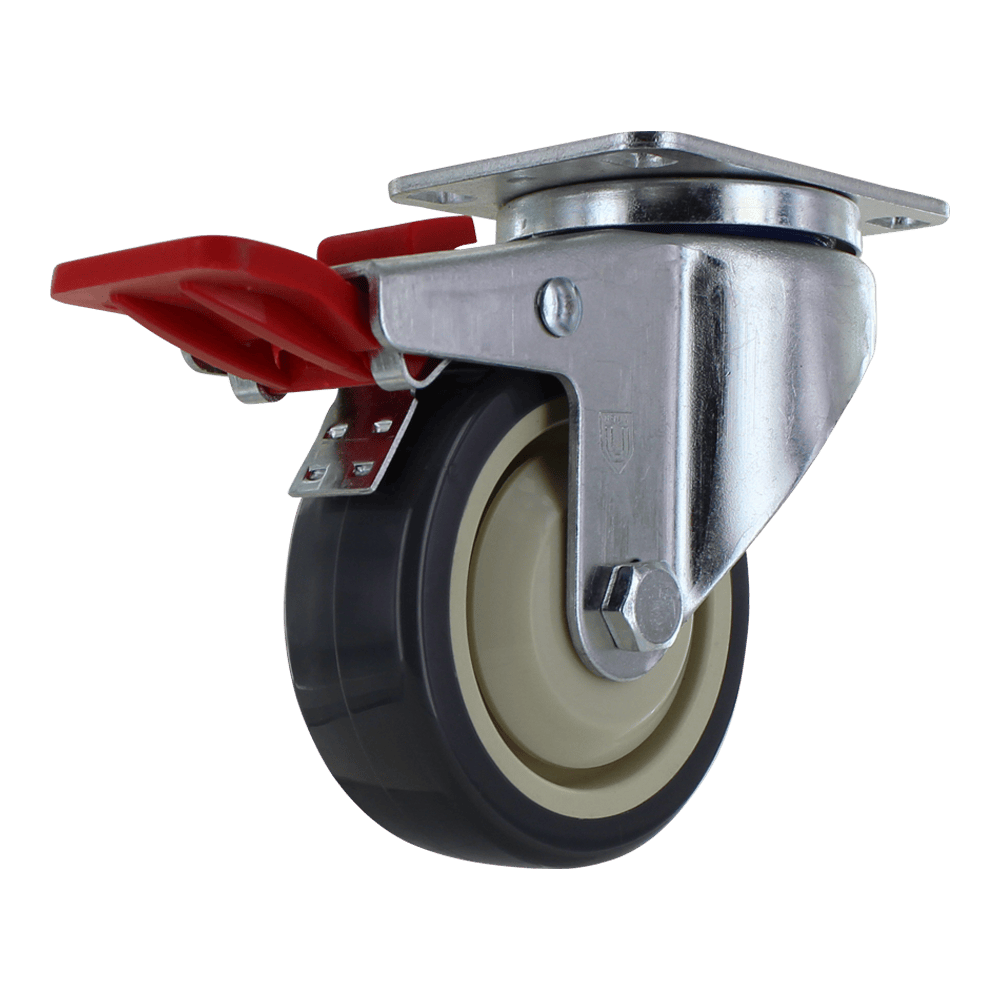 Quality industrial caster wheel for heavy-duty applications.