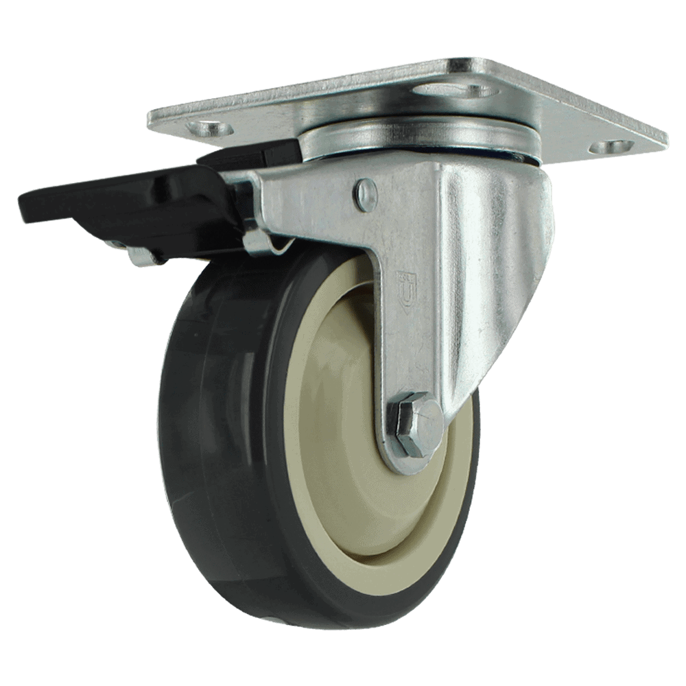 Quality industrial caster wheel for heavy-duty applications.