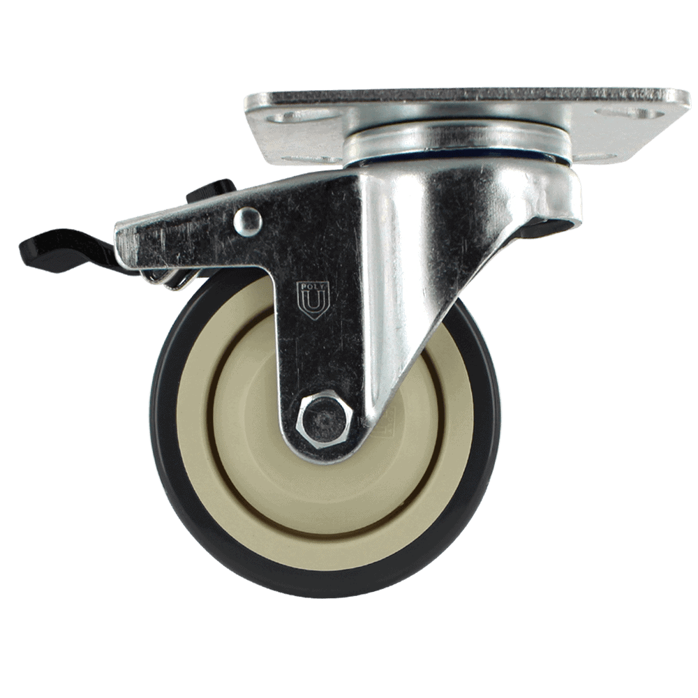 Quality caster wheel for industrial applications.