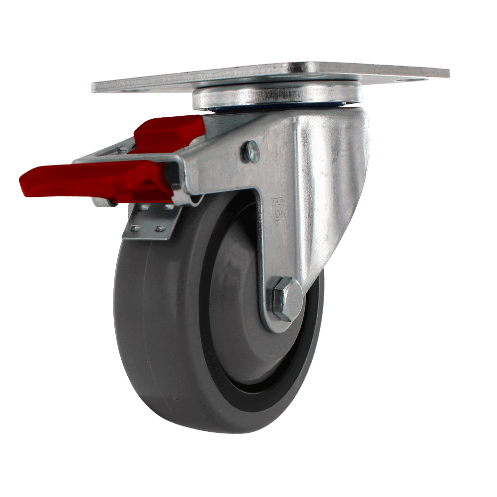 Quality industrial caster wheel for heavy-duty applications.