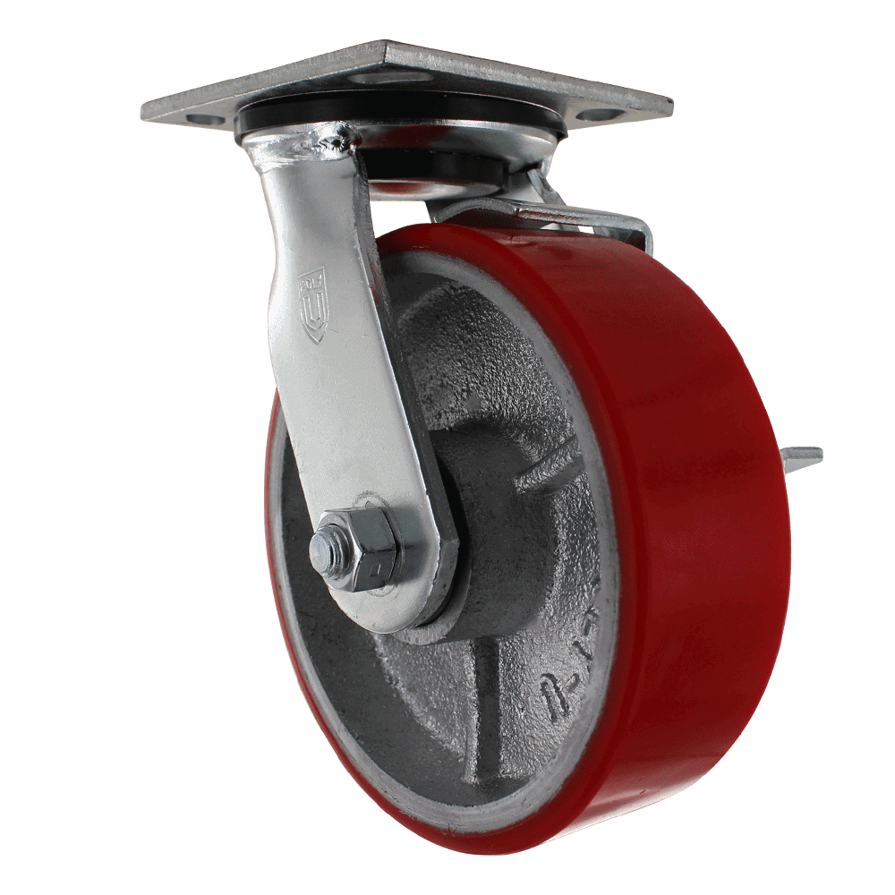 Quality industrial caster wheel for heavy-duty applications.