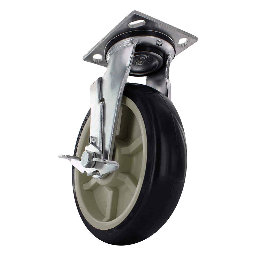 Quality industrial caster wheel for heavy-duty applications.