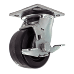 Quality industrial caster wheel for heavy-duty applications.