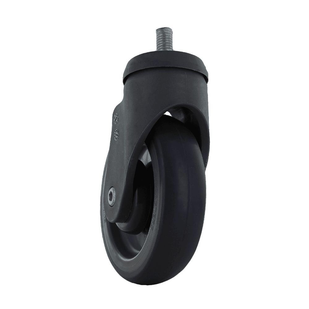Quality industrial caster wheel for equipment mobility.