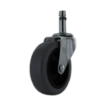 Quality industrial caster wheel for machinery and furniture mobility.