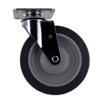 Quality industrial caster wheel for equipment mobility.