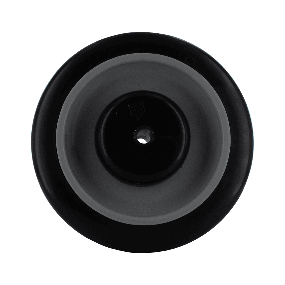 Heavy-duty caster wheel for industrial applications.