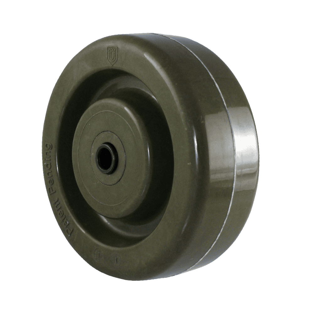 Durable industrial caster wheel for heavy loads and equipment.