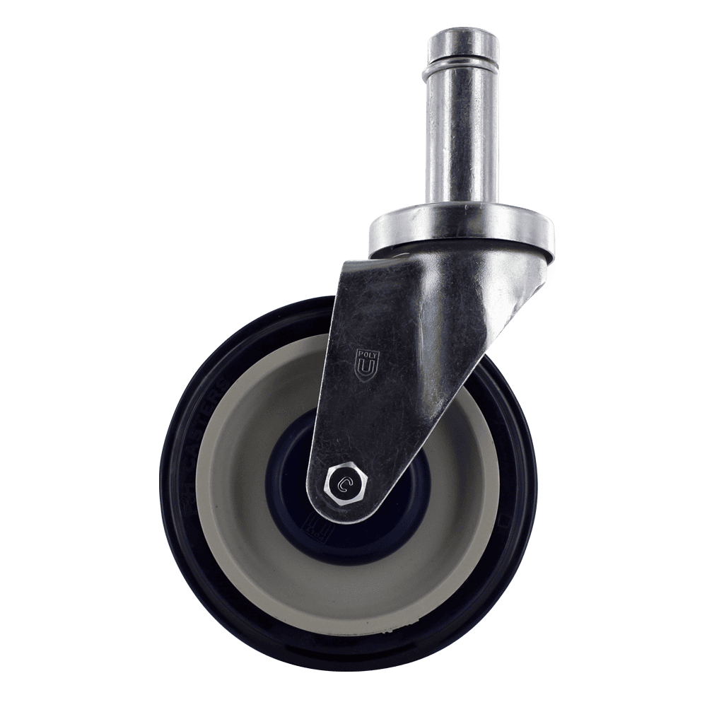 Quality industrial caster wheel with durable construction and smooth swivel.