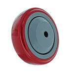 Heavy-duty caster wheel for industrial applications.