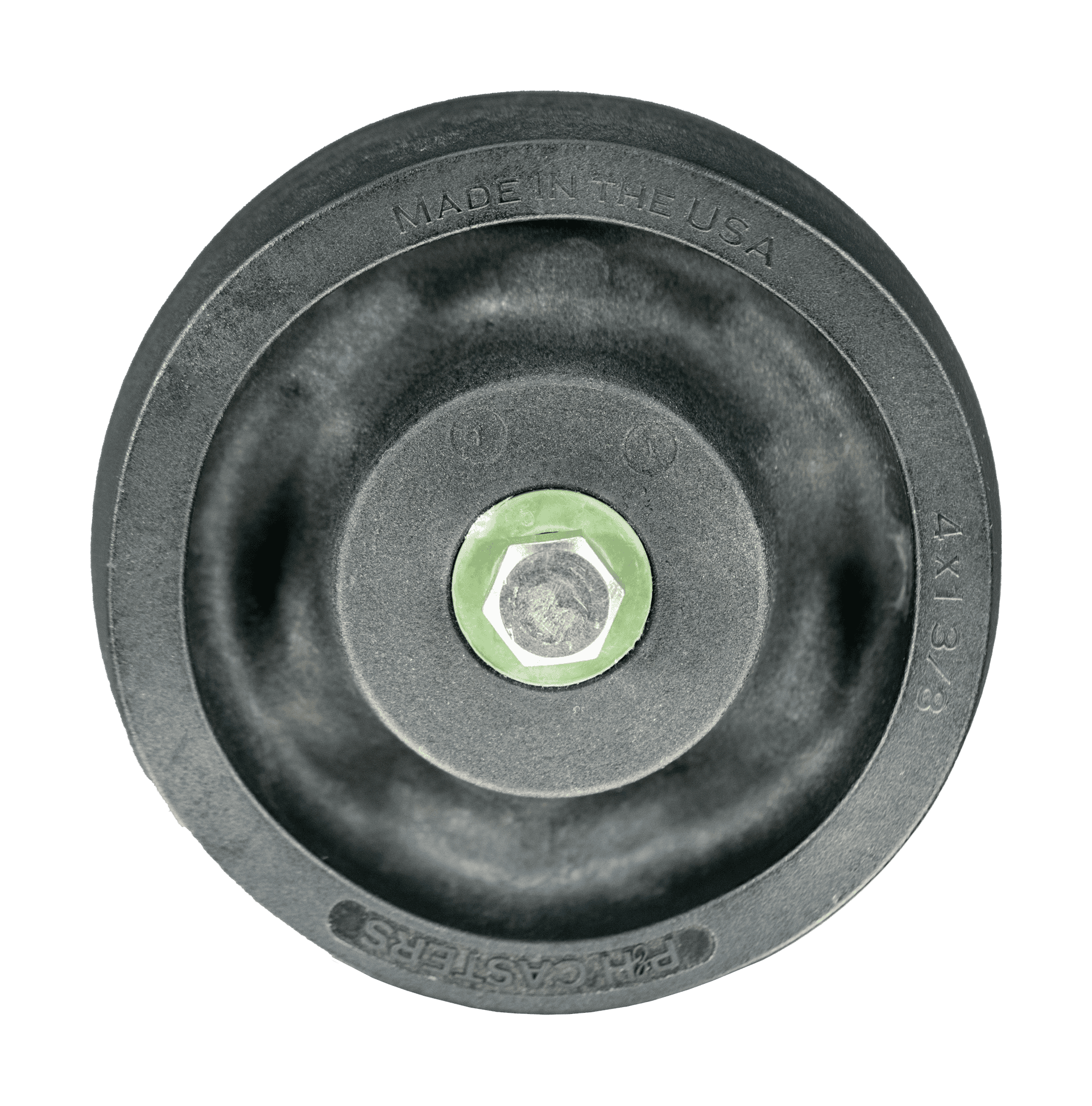 P&H Casters heavy-duty wheel for industrial applications, model WH2040BL3C.