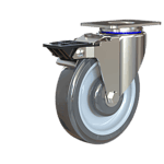 Quality industrial caster wheel for heavy-duty applications.