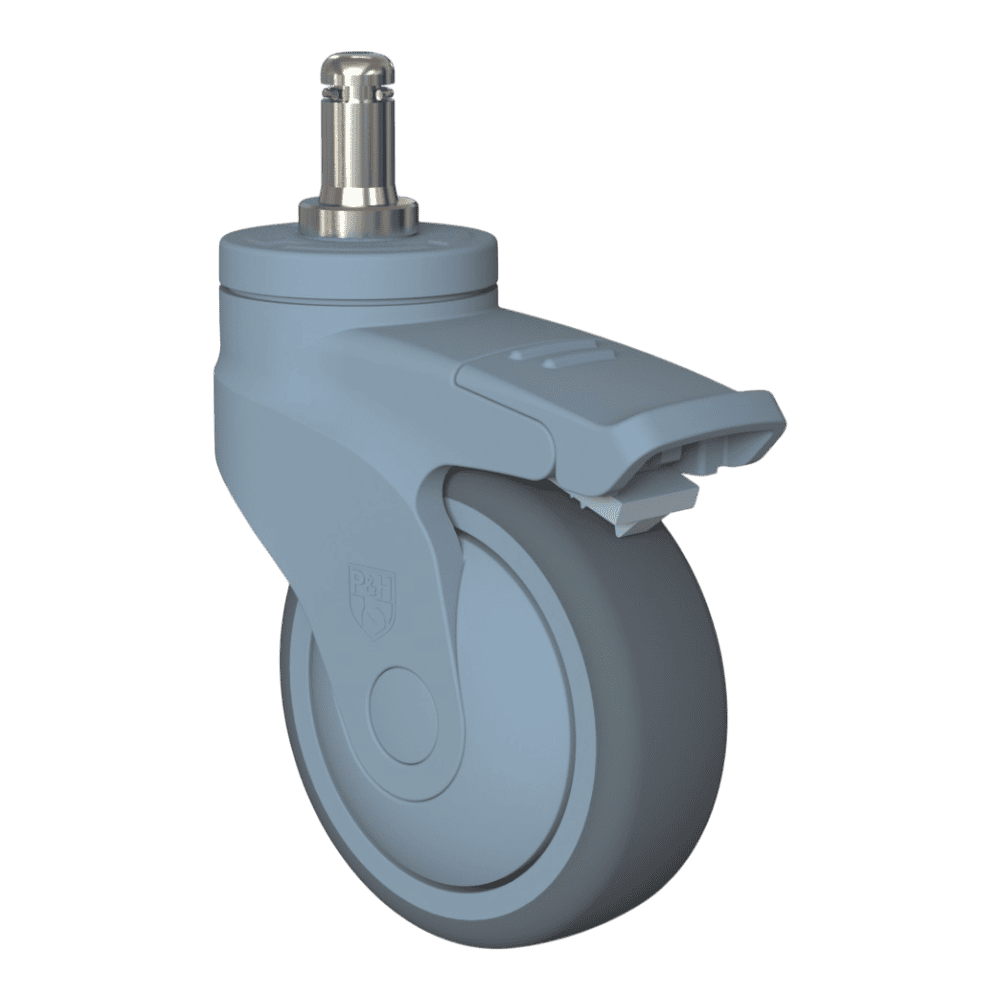High-quality caster wheel for industrial applications.