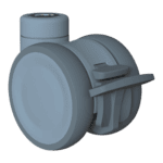 High-quality industrial caster wheel for machinery and equipment.