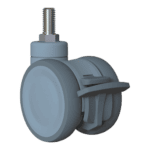 High-quality industrial caster wheel for heavy-duty applications.