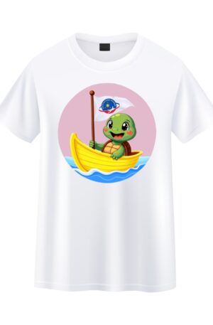 Pawi Tshirt White PGE project - pink