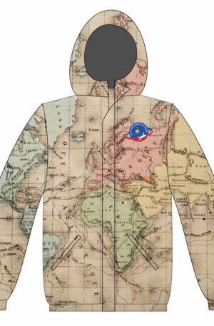 PGE Foundation Day 2025 Waterproof Jacket (Map Design)