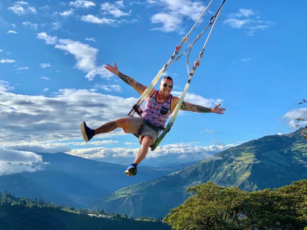 Glen in Ecuador 144th Country