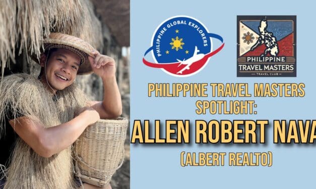 Philippine Travel Masters Spotlight: Allen Robert Nava (Albert Realto)