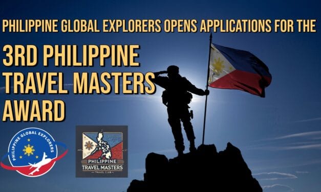 Philippine Global Explorers Opens Applications for the 3rd Philippine Travel Masters Award