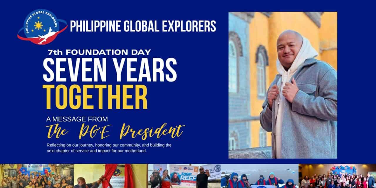 Seven Years Together: A Foundation Day Message from the PGE President (2026)