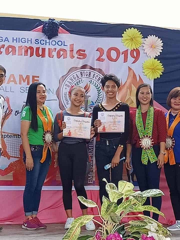 Jaja Intramurals school award
