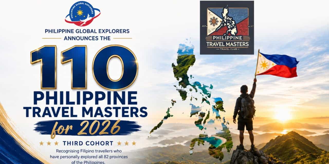 Philippine Global Explorers Announces 110 Philippine Travel Masters for 2026