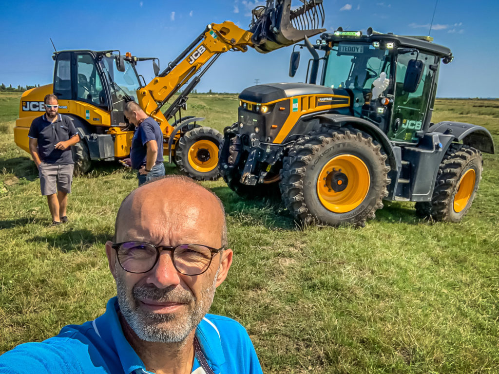 Reportage photo pour la société M3-JCB-AGRI