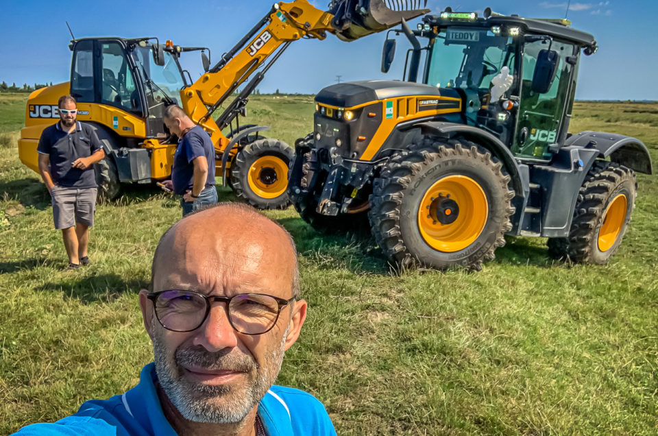 Reportage photo pour la société M3-JCB-AGRI