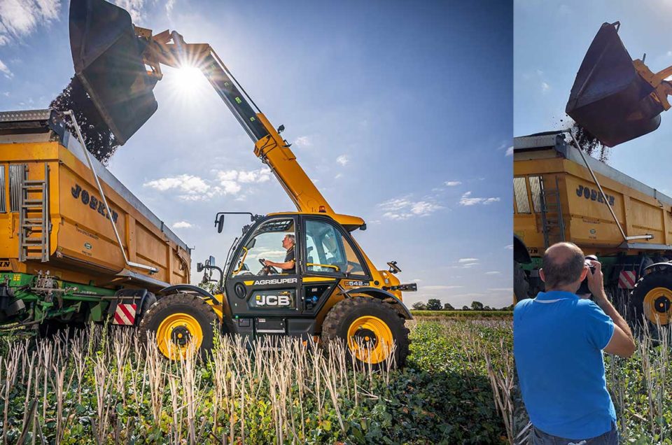 À l’occasion d’un contrat avec la société M3-JCB, j’ai été amené à travailler sur une série de portraits photo d’agriculteurs et d’agricultrices.