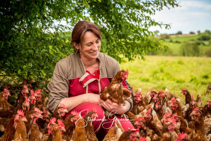Reportage Photo dans un élevage de poules pondeuses de Loué