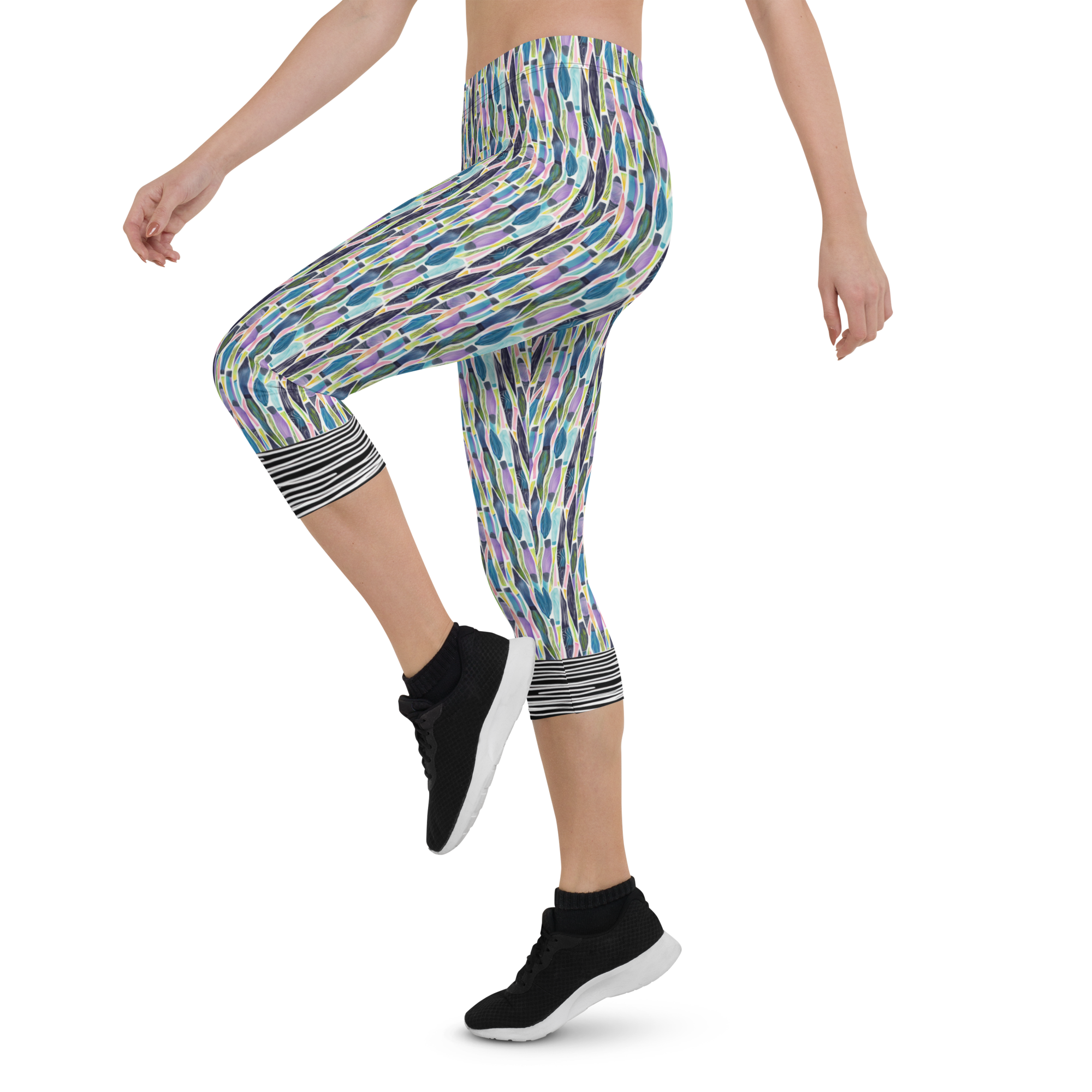 Poughkeepsie - 3/4 Length Capri Leggings - Image 3