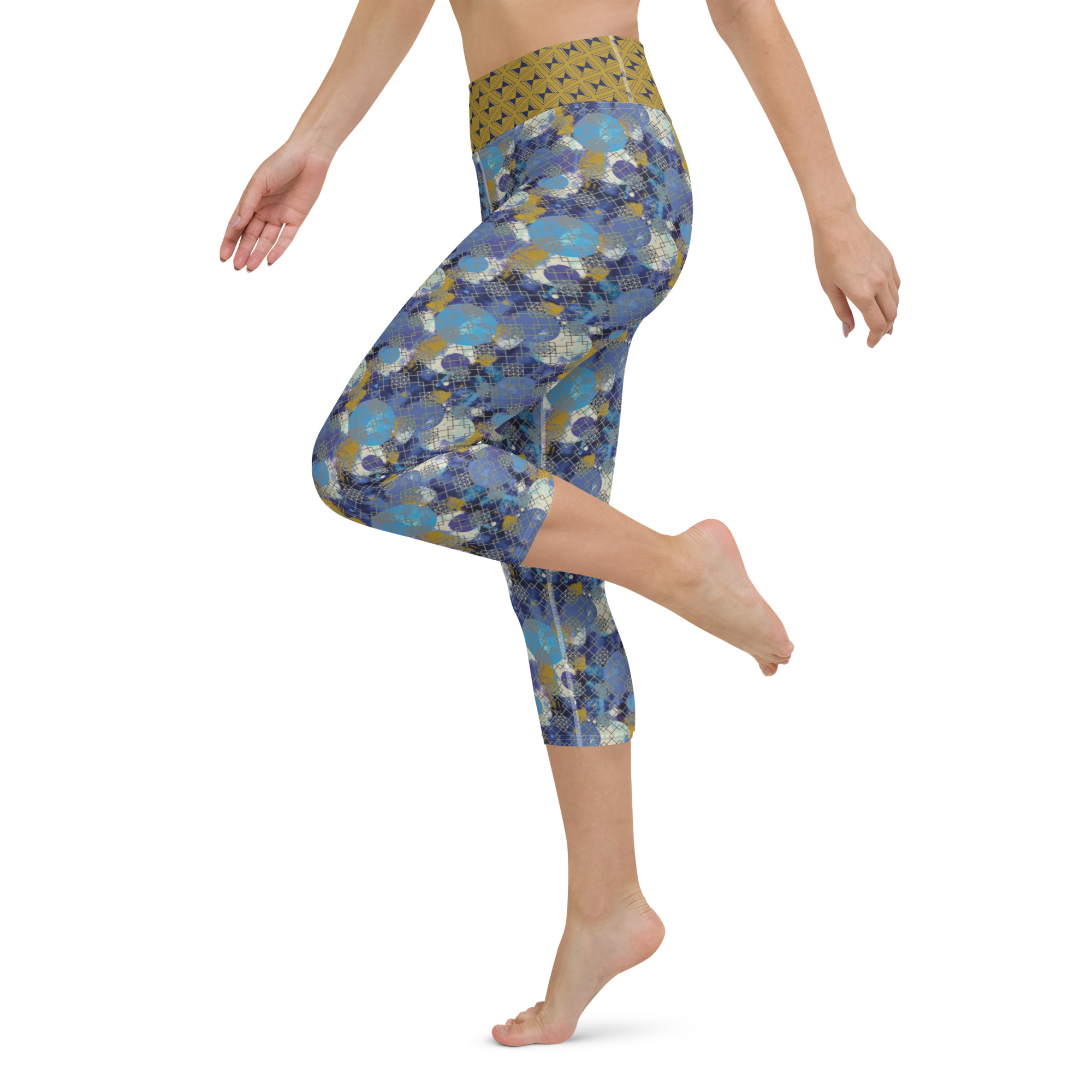 Vespers  - Yoga Capri Leggings - Image 3