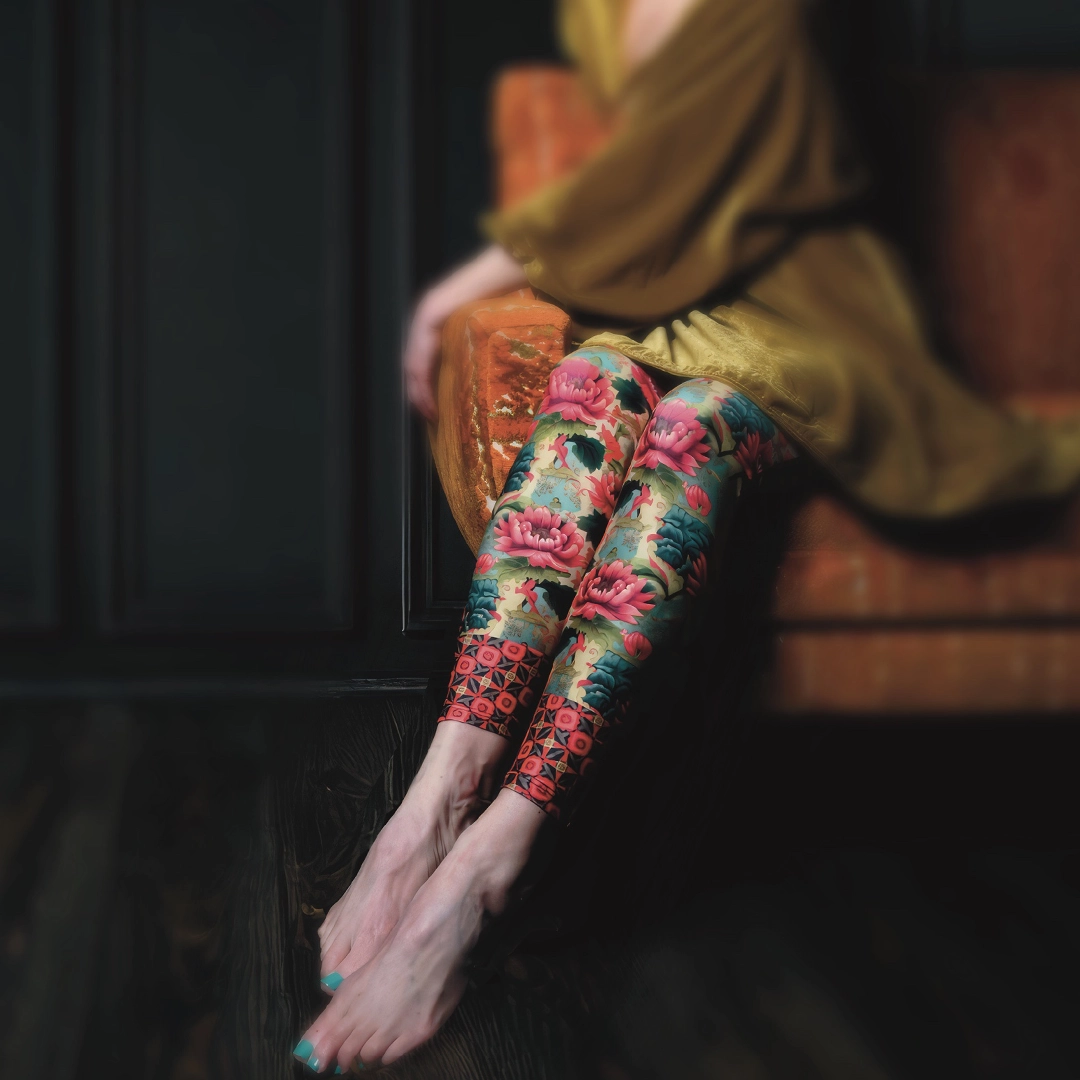 Zanzibar Legging worn by model