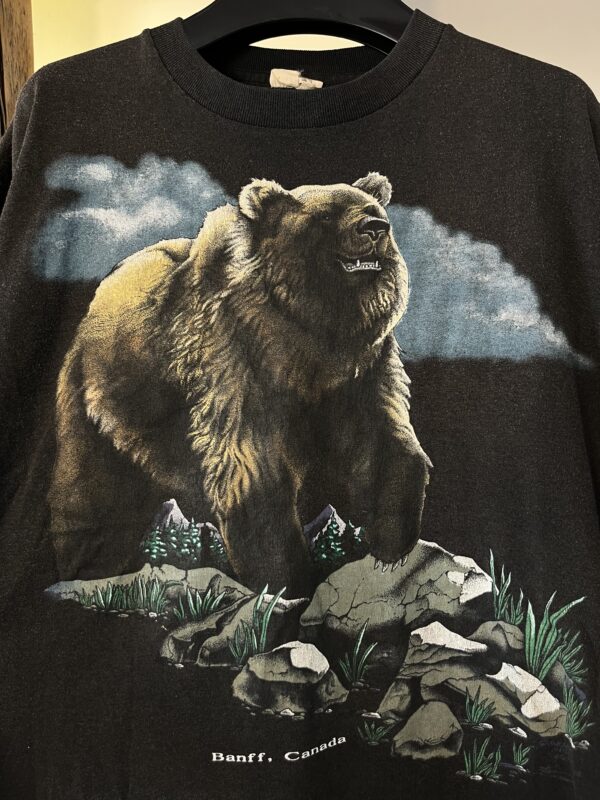 Koszulka Grizzly Bear - Banff Canada 90s - obrazek 2